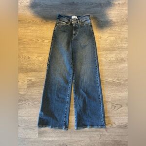FRAME Le Slim High Waist Wide
Leg Palazzo Jeans